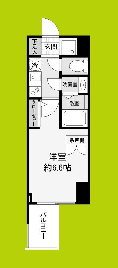 セレニテ谷町四丁目アリエ 間取り