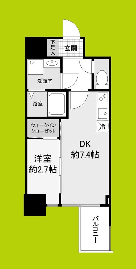 セレニテ谷町四丁目アリエ 間取り