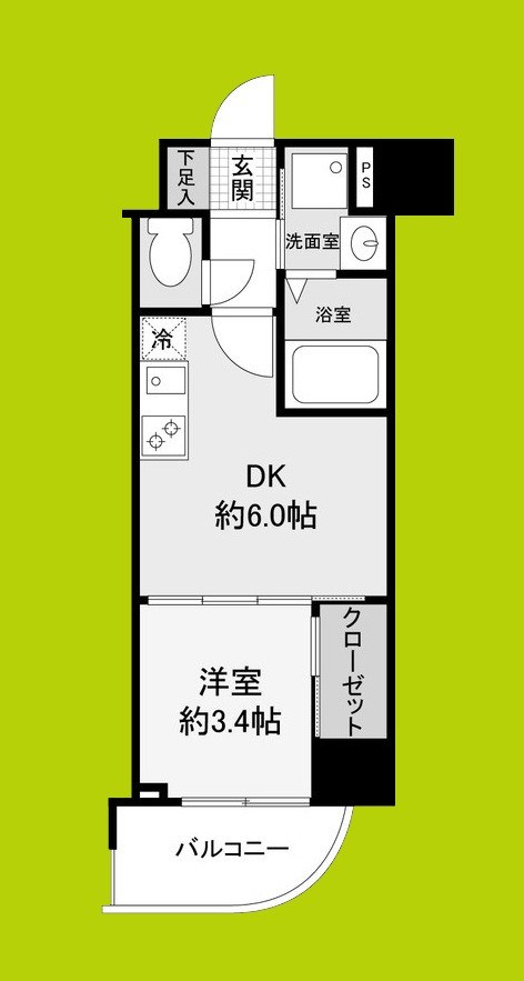 セレニテ谷町四丁目アリエ 間取り