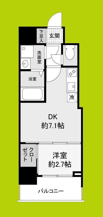 セレニテ谷町四丁目アリエ 間取り