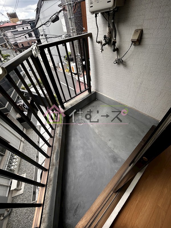 淡路西山マンション ベランダ