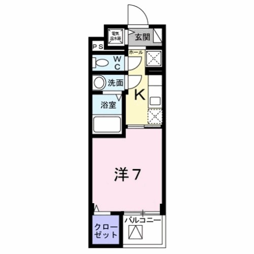 シェモワ　八尾 間取り