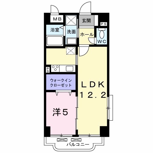 アプリコット　こさか 間取り