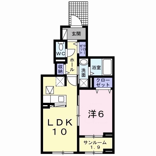 ビラカルロッタ 間取り