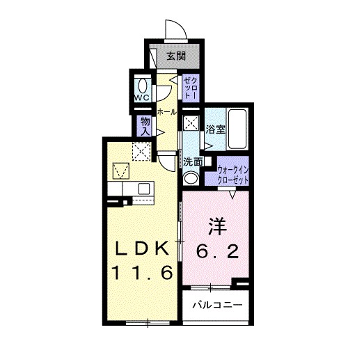 ソレアード　コート 間取り
