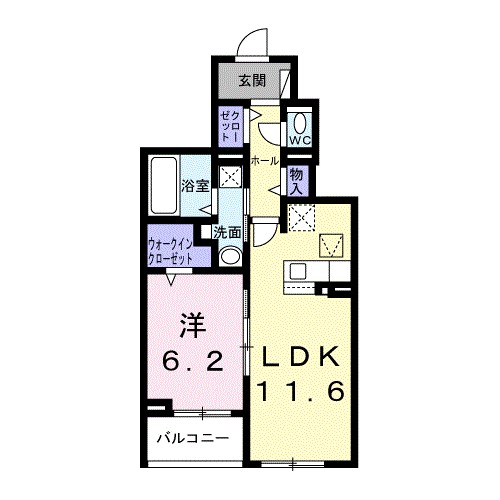 ソレアード　コート 間取り