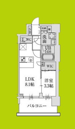 スプランディッド堺東DUE 間取り