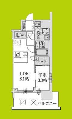 スプランディッド堺東DUE 間取り