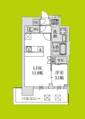 スプランディッド堺東DUE 間取り