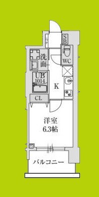 スプランディッド堺東DUE 間取り