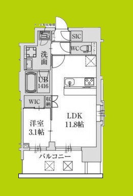 スプランディッド堺東DUE 間取り
