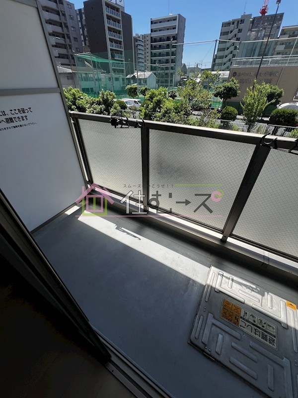 Co.labo天王寺 ベランダ