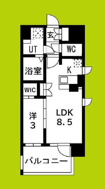 アーバンパーク御幣島 間取り
