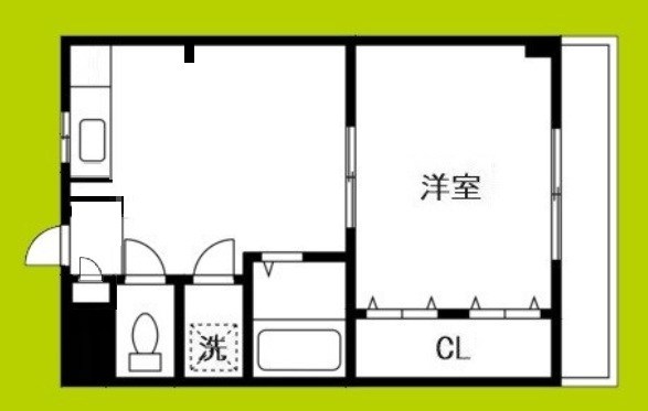 コーポイン美章園＆河堀口 間取り