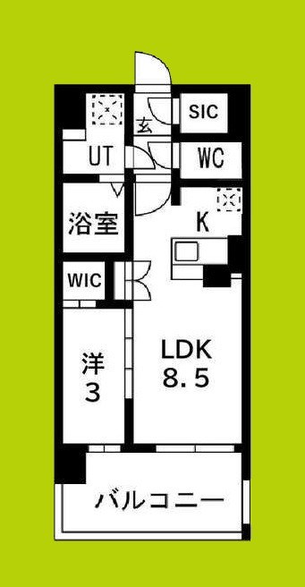 アーバンパーク御幣島 間取り