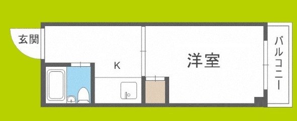 シャルム天満 間取り