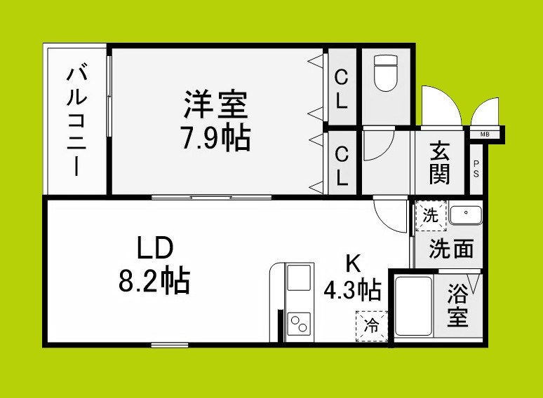フジパレス戸伏 間取り