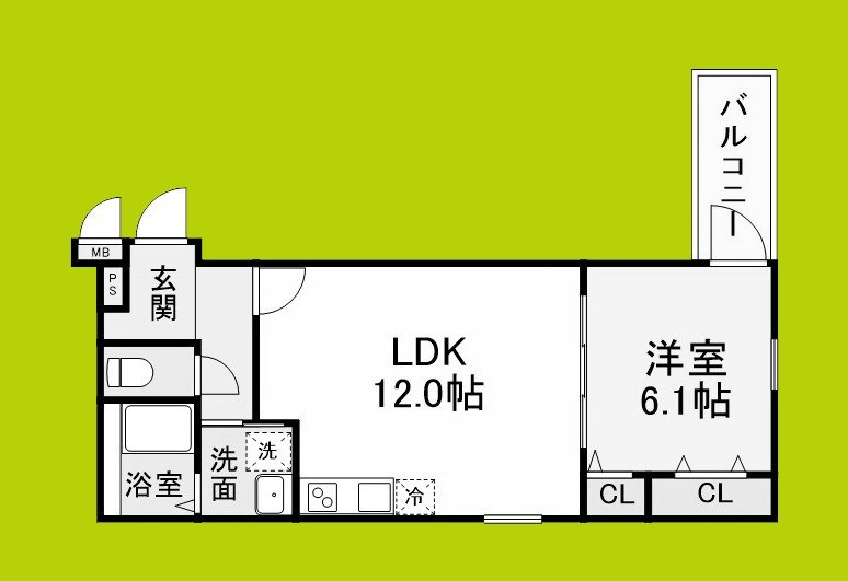 フジパレス戸伏 間取り