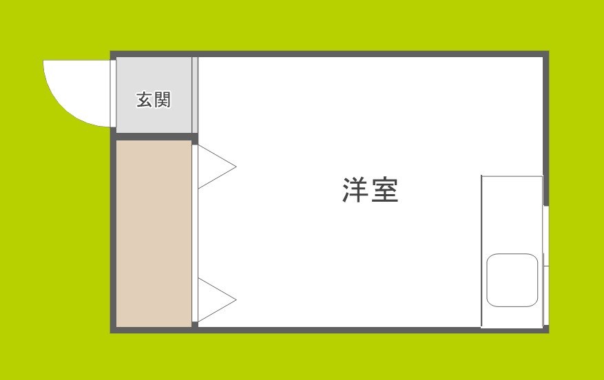 孔雀ハウス 間取り