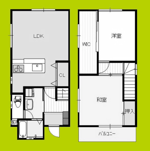 橋本町8戸建 間取り
