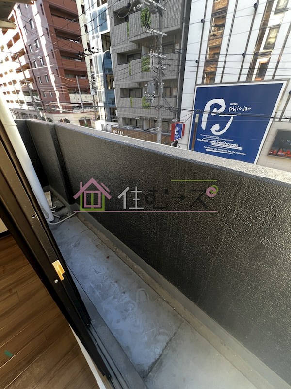 ファンターナ上本町 ベランダ
