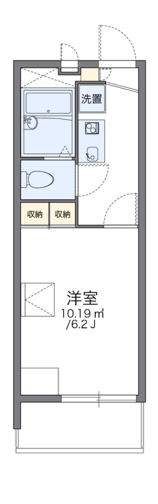 レオパレスＤｒｅａｍＨｉｌｌｓ 間取り