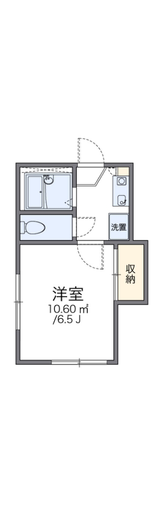 レオパレスアーバン泉 間取り