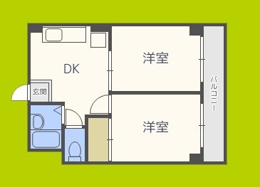 ロイヤル加美北 間取り