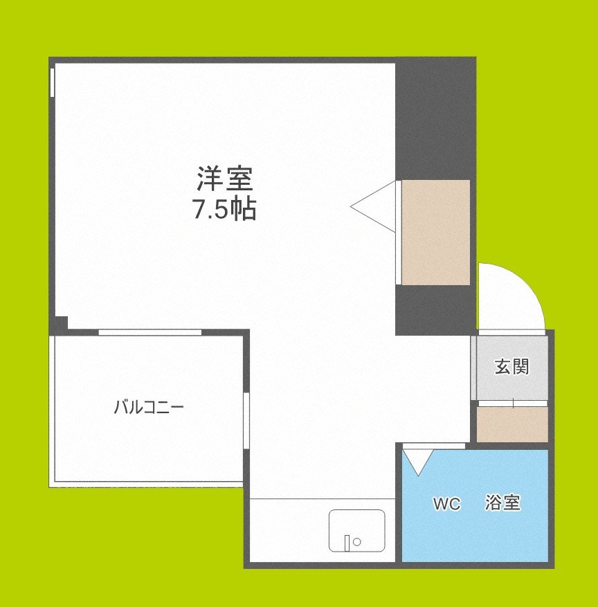 JPアパートメント平野 間取り