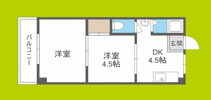 リアライズ北加賀屋 間取り