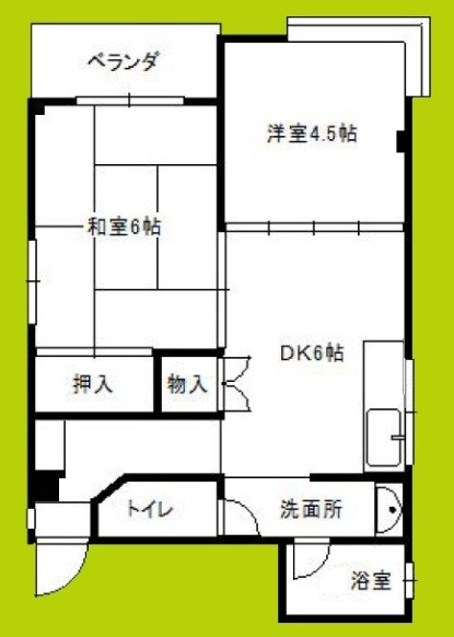 トラスティ浜口 間取り