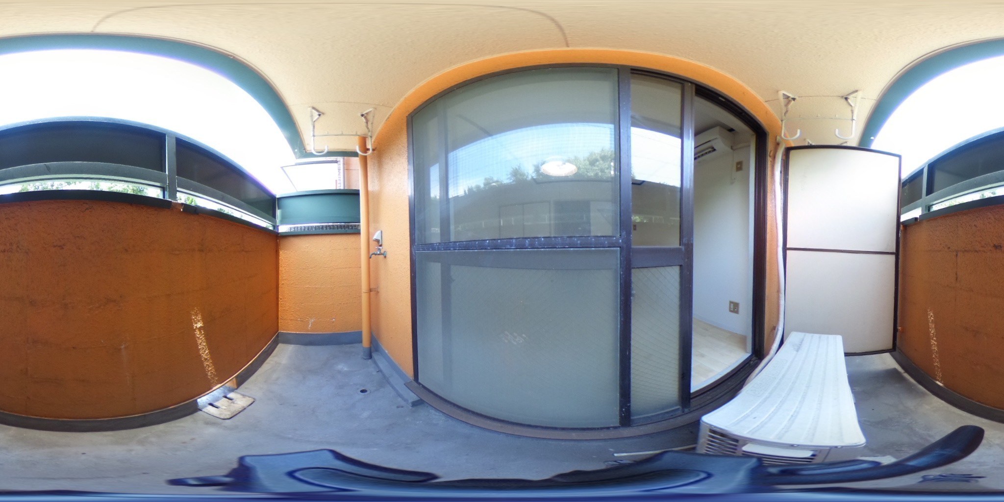 オーシャンハイツ ベランダ