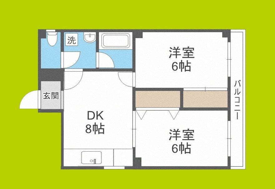 マンションマウンテン御崎 間取り