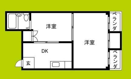 第一東洋ハイツ 間取り