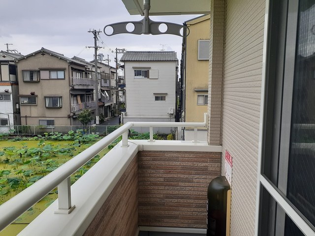ナチュール　ハウス ベランダ