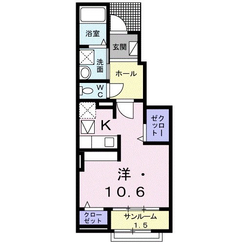 カーサ　フィオーレ 間取り