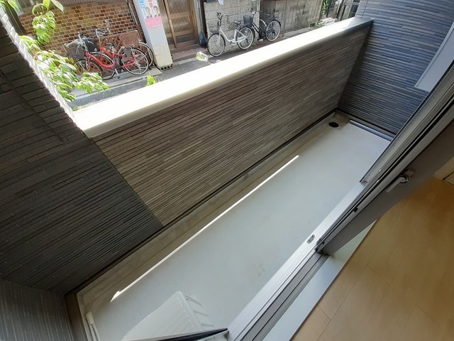 クレスト神崎川 ベランダ