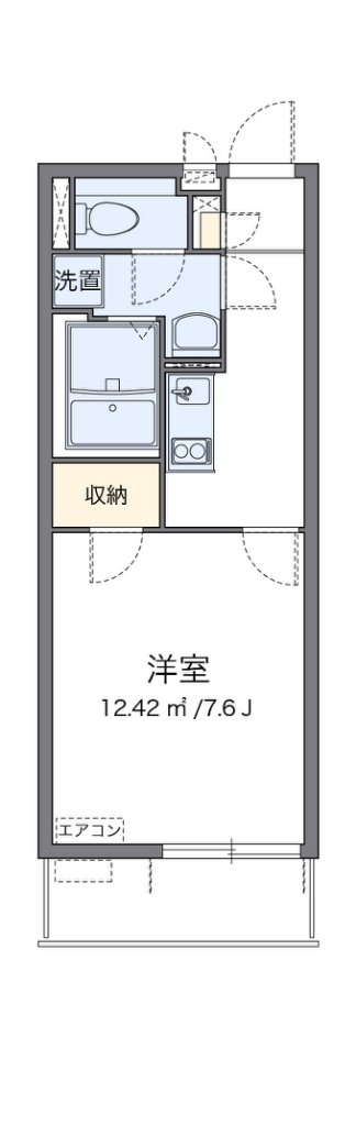 クレイノプランドール桜ヶ丘 間取り