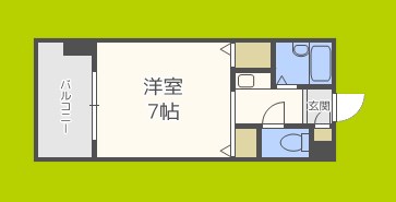 ル・シェル福島 間取り