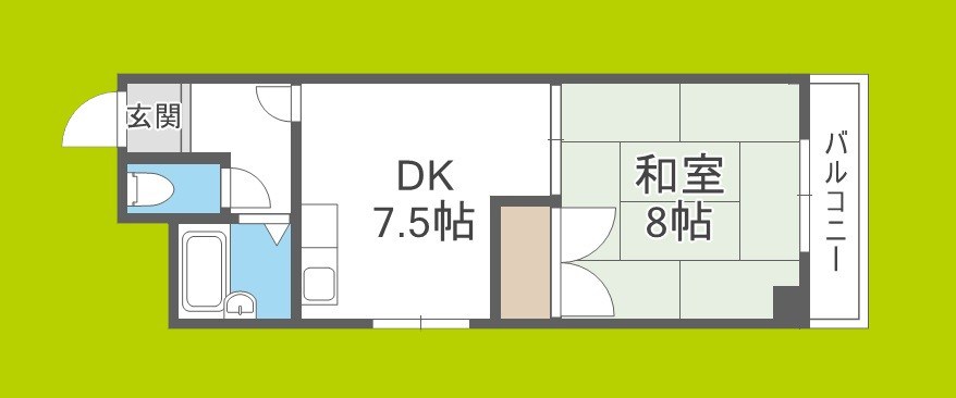 プレアール桑津 間取り