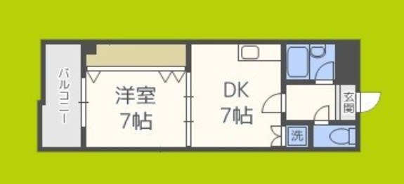 エイチ・ツー・オー今川 間取り