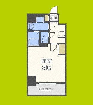 S-RESIDENCE西長堀 間取り