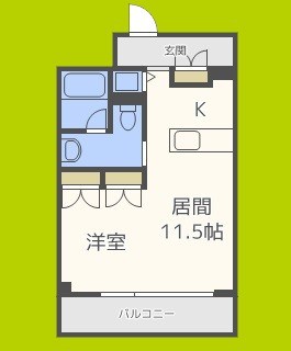 アーデンタワー南堀江 間取り