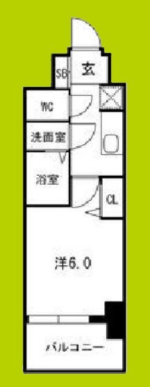 SHOKEN Residence大阪都島 間取り