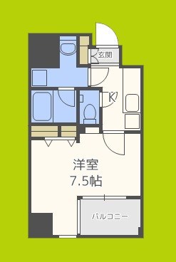レジディア江戸堀 間取り