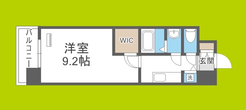 アーデンタワー靭公園 間取り