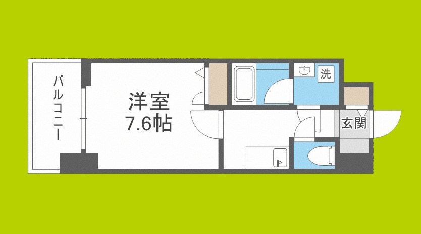 LaDouceur九条 間取り