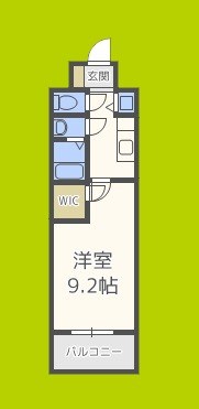 アーデンタワー靭公園 間取り