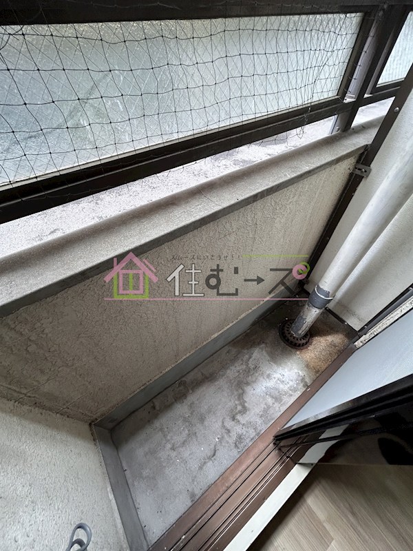 ハセロイヤル南住吉 ベランダ