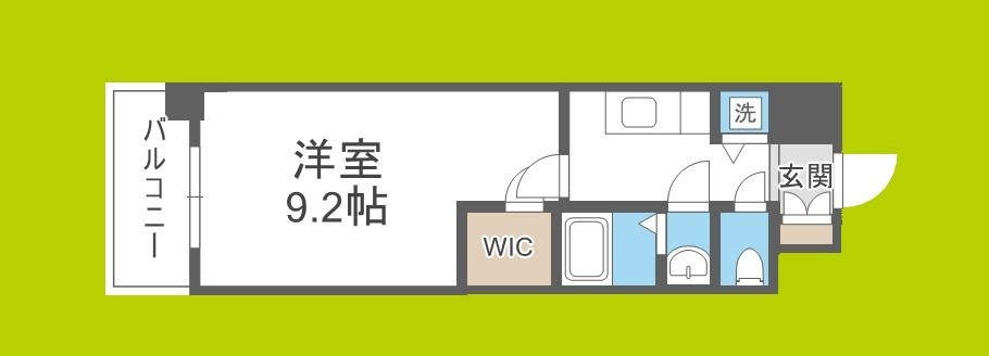 アーデンタワー靭公園 間取り